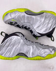 Nike Air Foamposite One "Silver Volt Camo" 2014 Used Size 9.5
