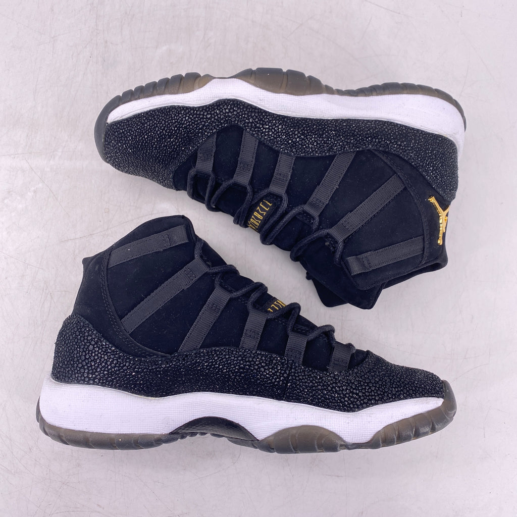 Air Jordan (GS) 11 Retro "Heiress Black Stingray" 2017 Used Size 4Y