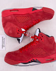 Air Jordan 5 Retro "Red Suede" 2017 New Size 8.5
