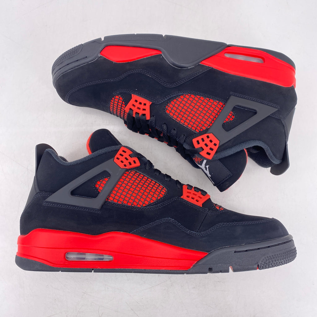 Air Jordan 4 Retro "Red Thunder" 2022 New Size 13