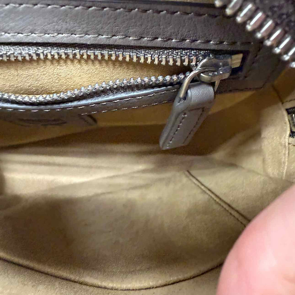 MCM Crossbody "KLASSIK" New (Cond) Grey Size OS