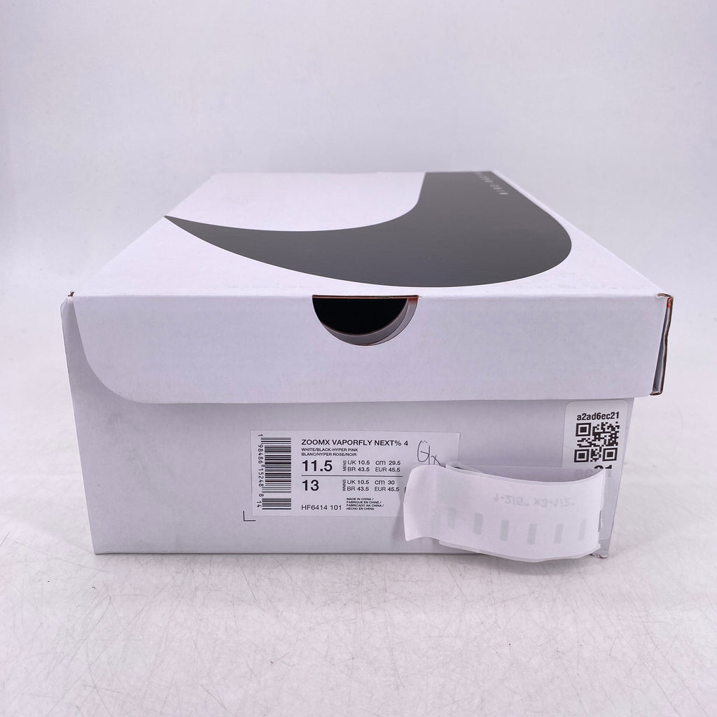 Nike Zoom Vaporfly Next% 4 "White Hyper Pink" 2025 New Size 11.5