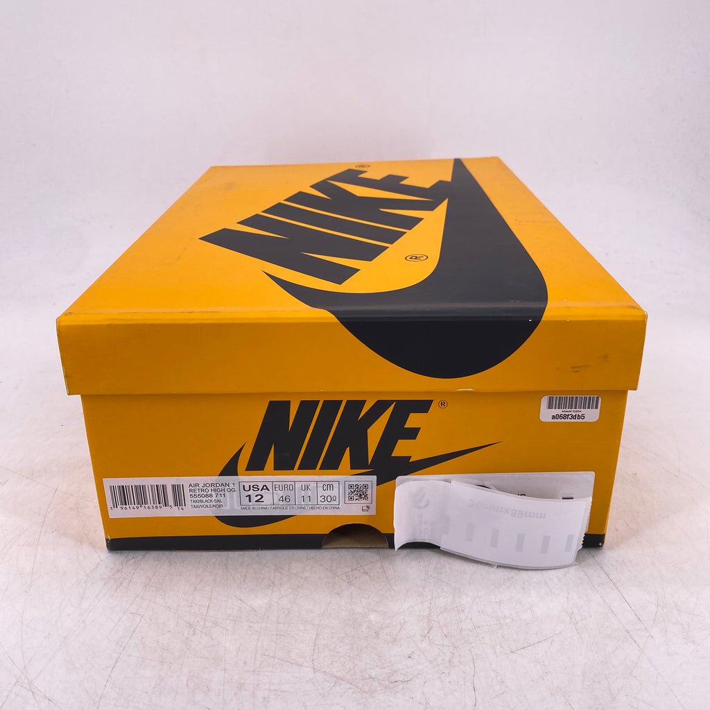 Air Jordan 1 Retro High OG "Taxi" 2022 New Size 12