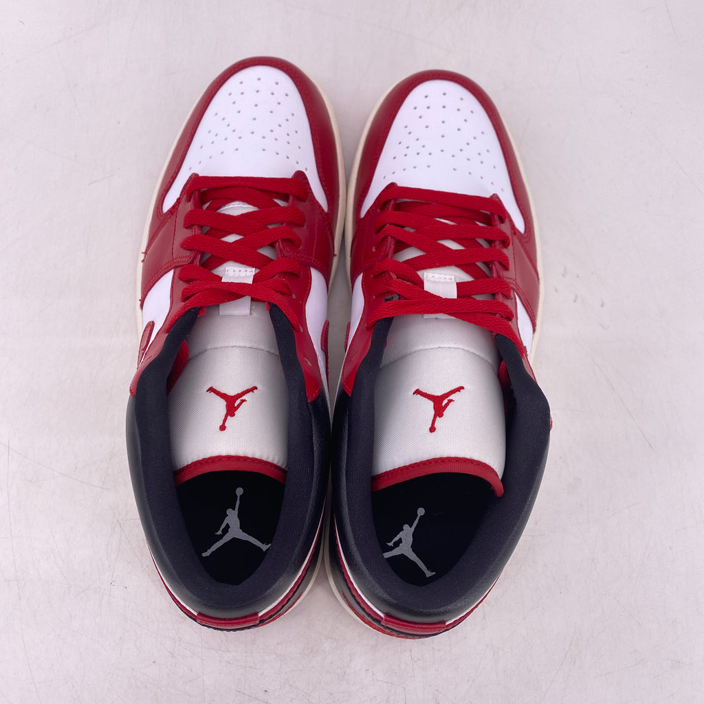 Air Jordan (W) 1 Low "Reverse Black Toe" 2022 New Size 12W