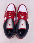 Air Jordan (W) 1 Low "Reverse Black Toe" 2022 New Size 12W
