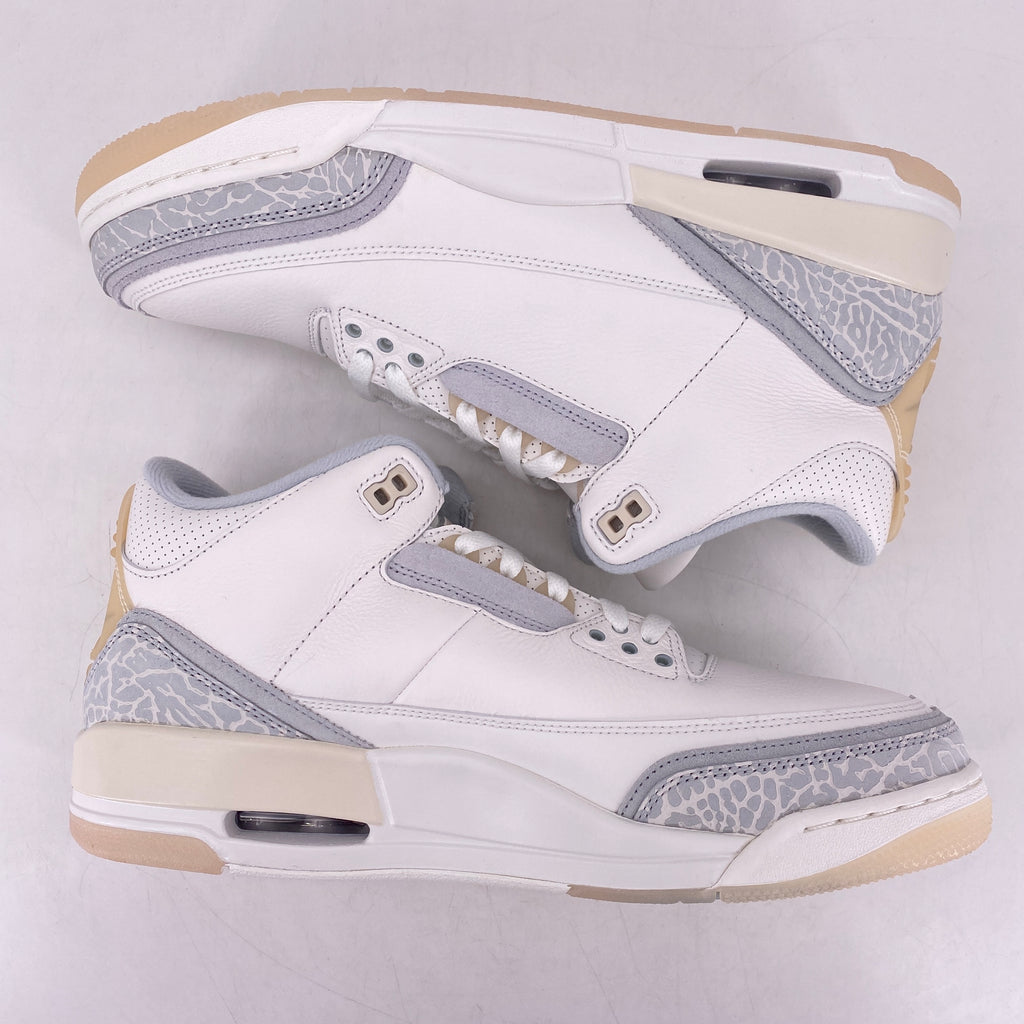 Air Jordan 3 Retro "Craft Ivory" 2024 New Size 11.5