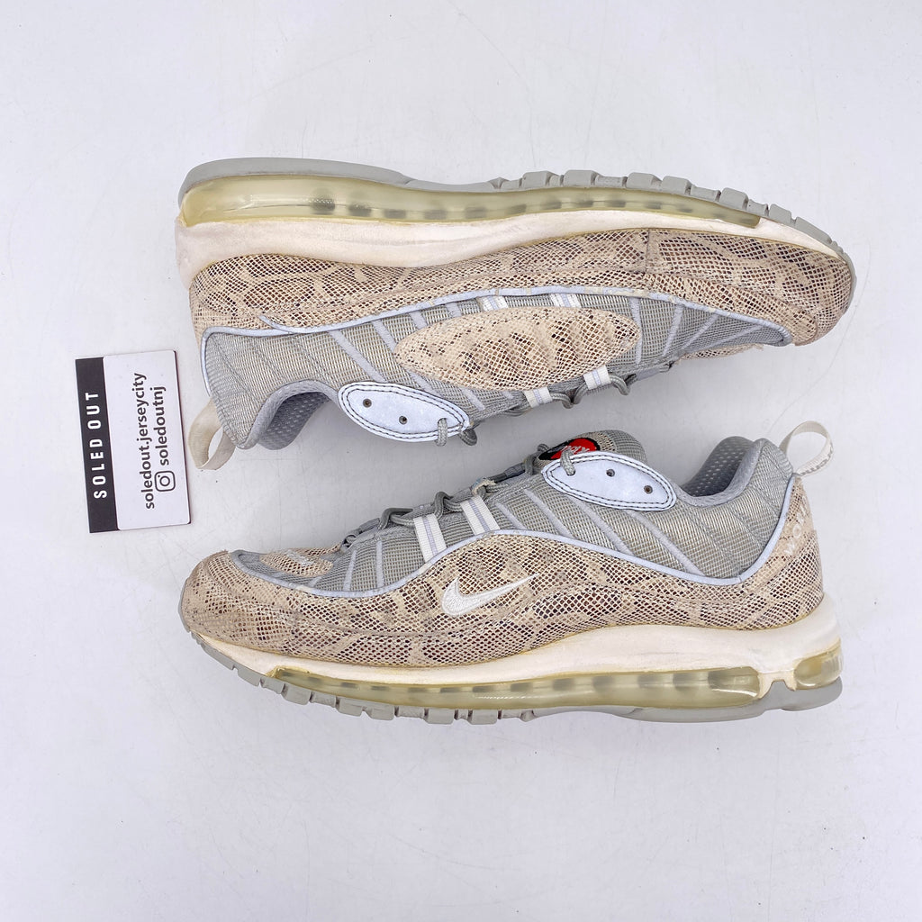 Nike Air Max 98 "Supreme Snakeskin" 2016 Used Size 10.5