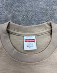 Supreme T-Shirt "BOX LOGO TONAL" Khaki Used Size S