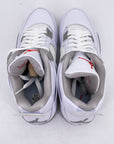 Air Jordan 4 Retro "White Oreo" 2021 New Size 10.5
