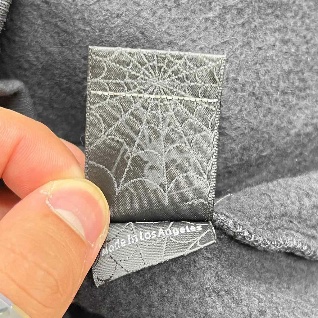 Sp5der Hoodie "BELUGA" Black Onyx New Size M