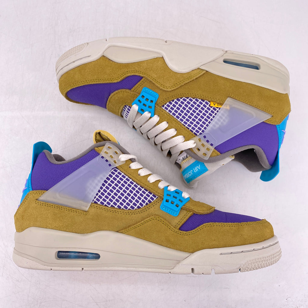 Air Jordan 4 Retro "Union Desert Moss" 2021 Used Size 9.5