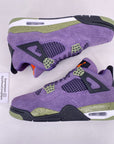 Air Jordan (W) 4 Retro "Canyon Purple" 2022 New Size 10.5