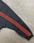 Adidas Track Jacket "KITH" Black Used Size L