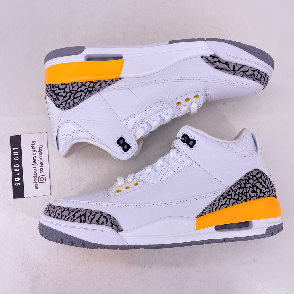 Air Jordan (W) 3 Retro "Laser Orange" 2020 New Size 11W