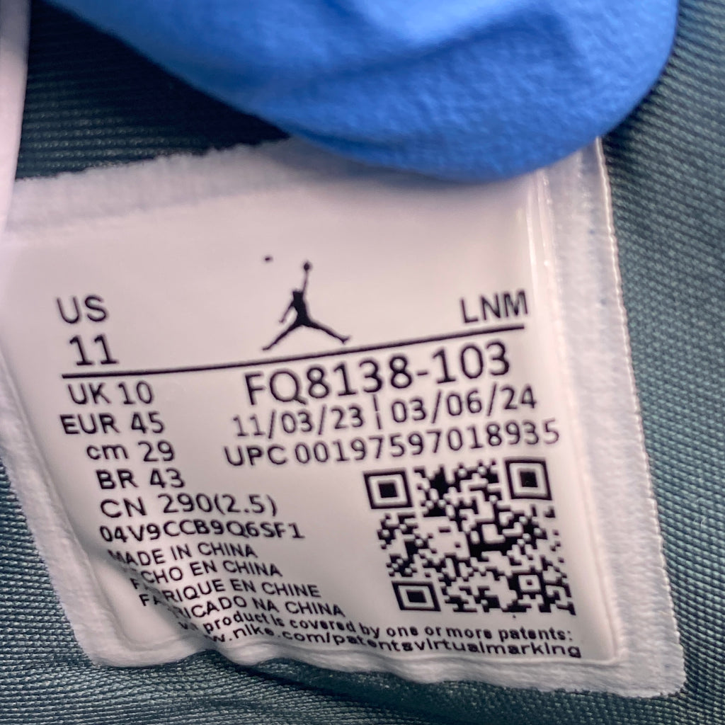 Air Jordan 4 Retro "Oxidized Green" 2024 New Size 11