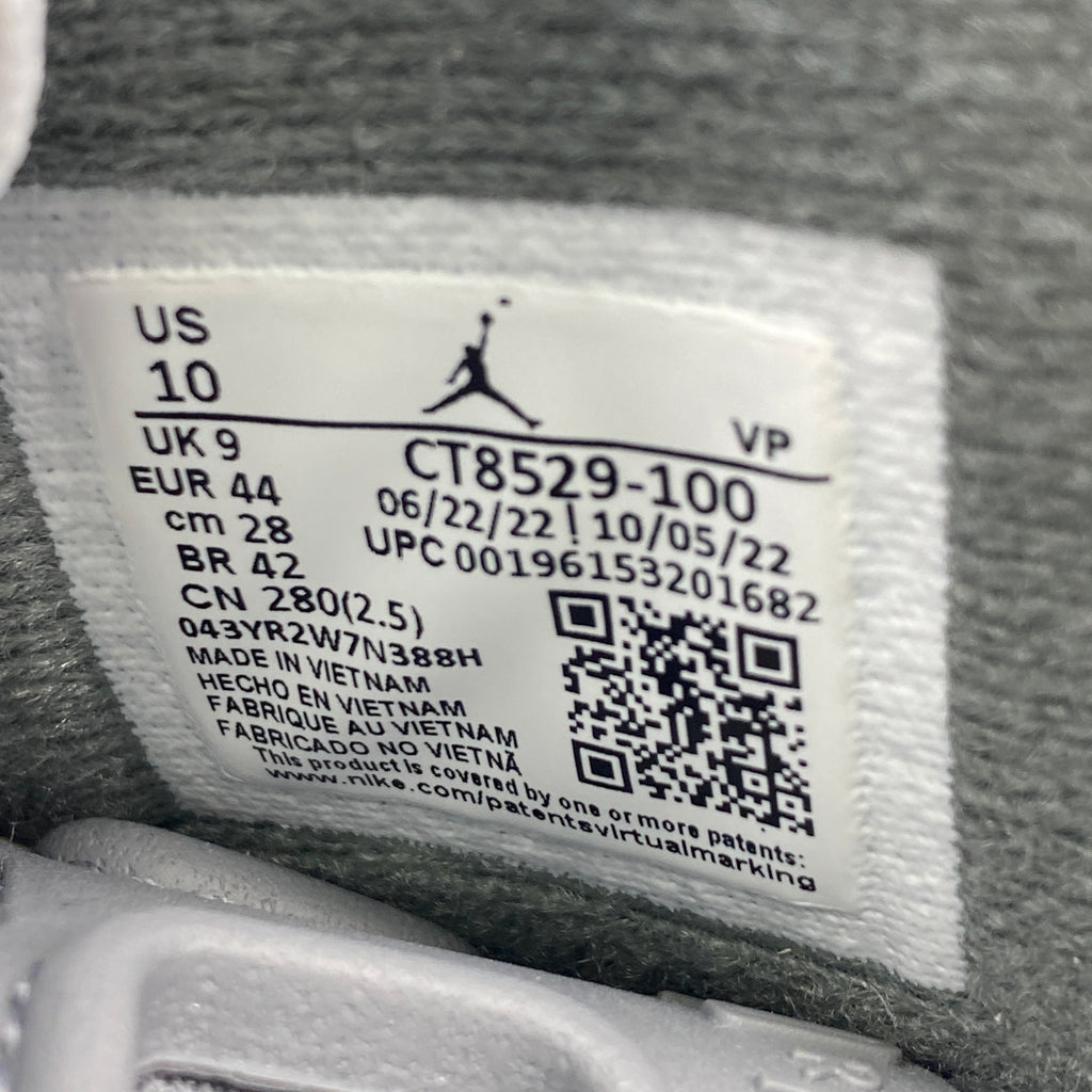 Air Jordan 6 Retro "Cool Grey" 2023 New Size 10