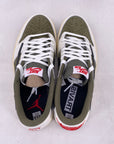 Air Jordan 1 Low OG SP "Travis Scott Medium Olive" 2024 New Size 9.5