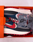 Nike LD WAFFLE / Sacai "University Red" 2021 New Size 4.5