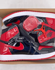 Air Jordan 1 Retro High "Bred Patent" 2021 New Size 8