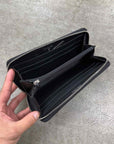 Chanel Wallet "QUILTED PATENT LEATHER" Used Black Size OS