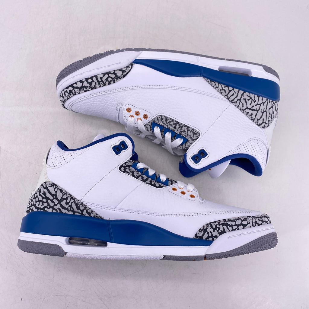 Air Jordan 3 Retro "Wizards" 2023 New Size 8.5