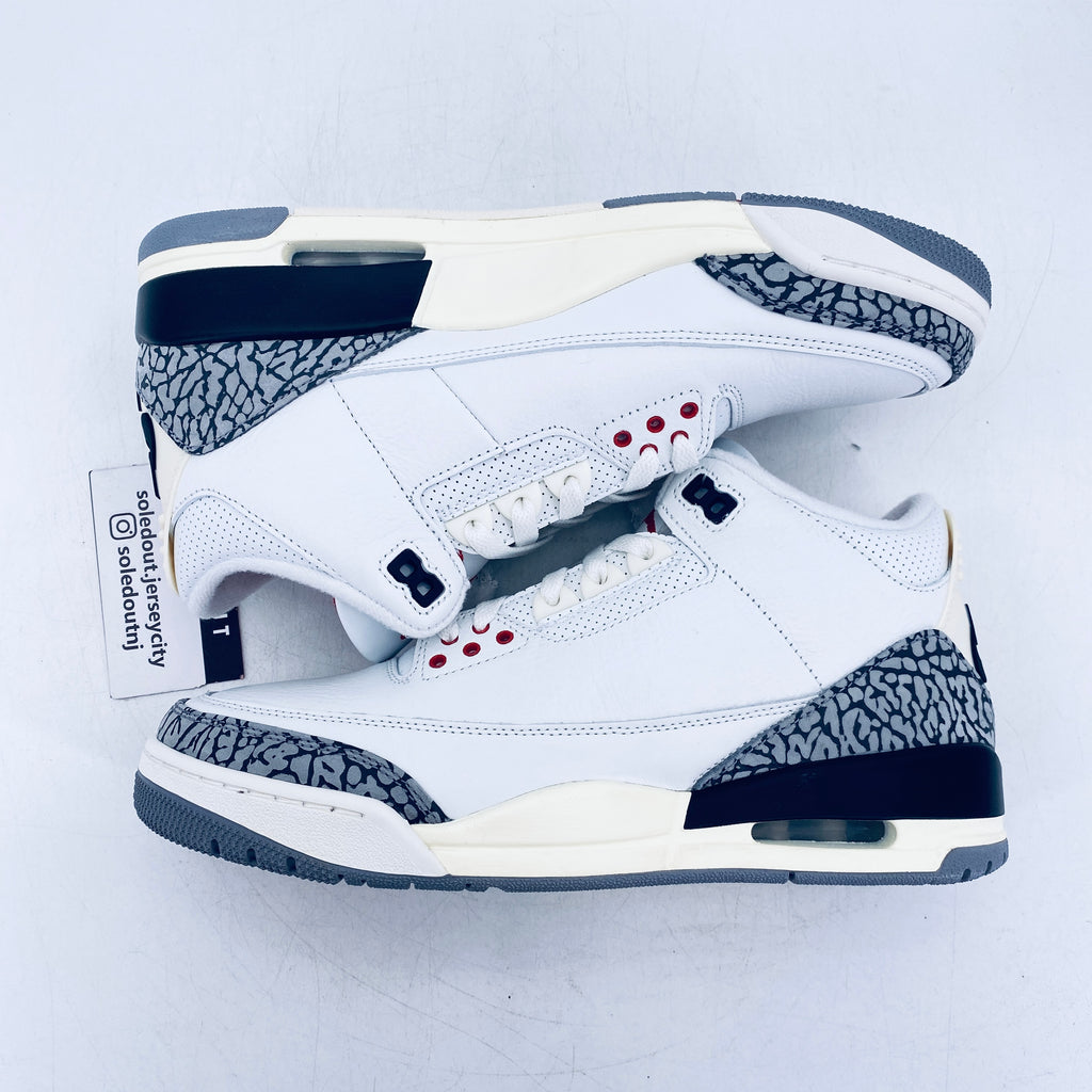 Air Jordan 3 Retro "White Cement Reimagined" 2023 New Size 9.5