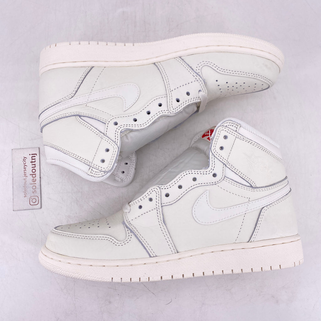 Air Jordan (GS) 1 Retro High OG "Sail" 2017 New Size 7Y