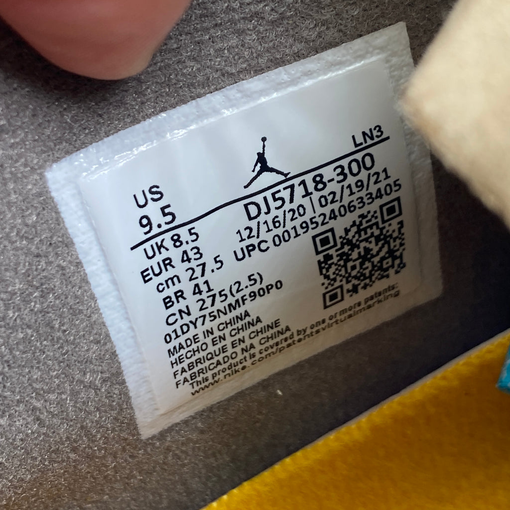Air Jordan 4 Retro "Union Desert Moss" 2021 New Size 9.5