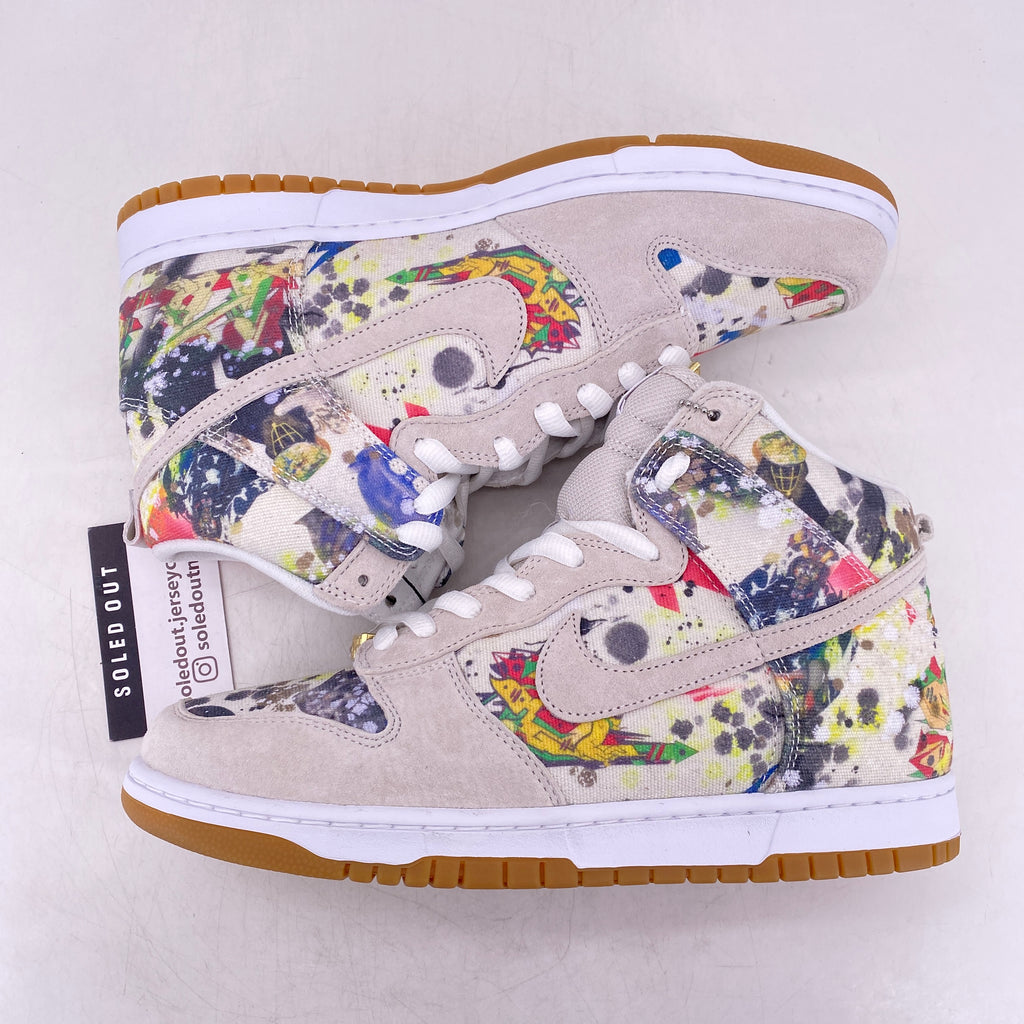Nike SB Dunk High "Supreme Rammellzee" 2023 New Size 10.5