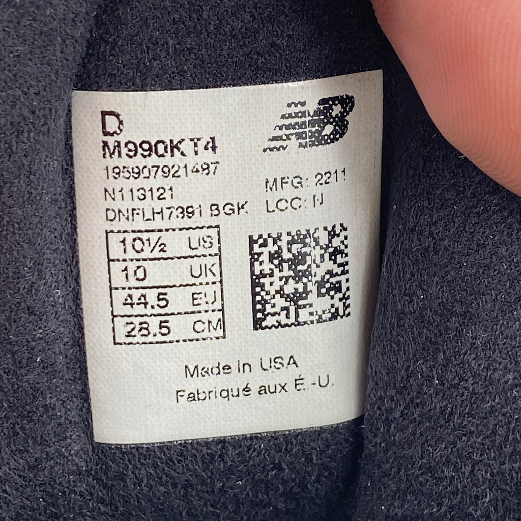 New Balance 990V4 "Kith United Arrows" 2022 New Size 10.5