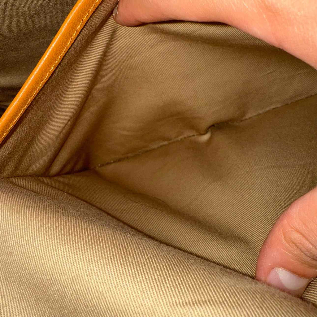 MCM Backpack "VISETOS" Used Cognac Size OS