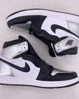 Air Jordan (W) 1 Retro High OG "Silver Toe" 2021 New Size 12W