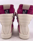 Rick Owens Geobasket "Pink" Used Size 41