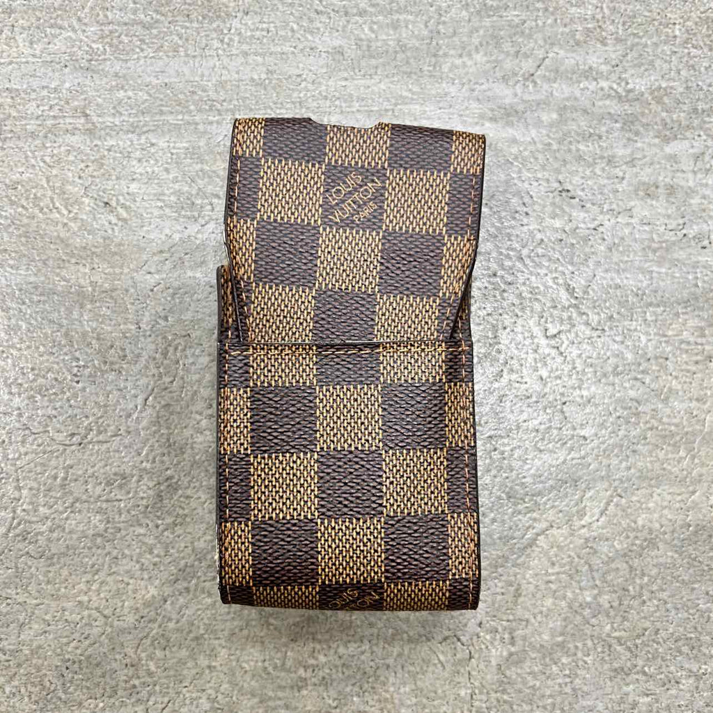 Louis Vuitton Cigarette Holder "MONOGRAM" Used Brown