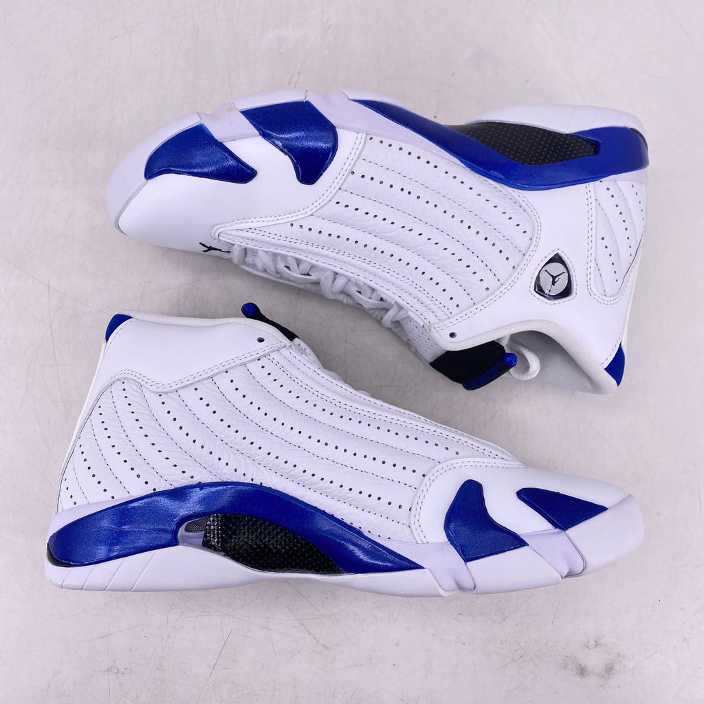 Air Jordan 14 Retro "White Hyper Royal" 2020 New Size 8