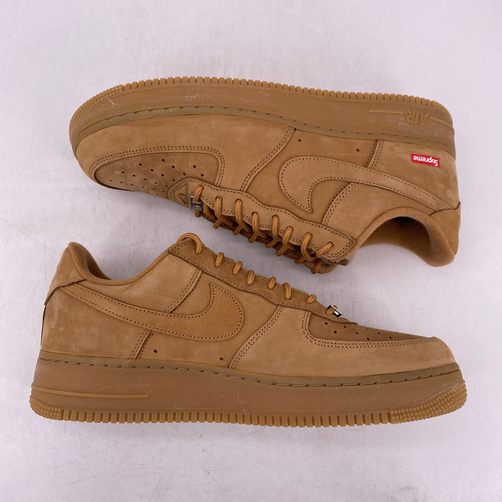 Nike Air Force 1 Low "Supreme Wheat" 2021 New Size 12