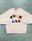 Supreme Knit Crewneck "JAMIE REED" Pink Used Size L
