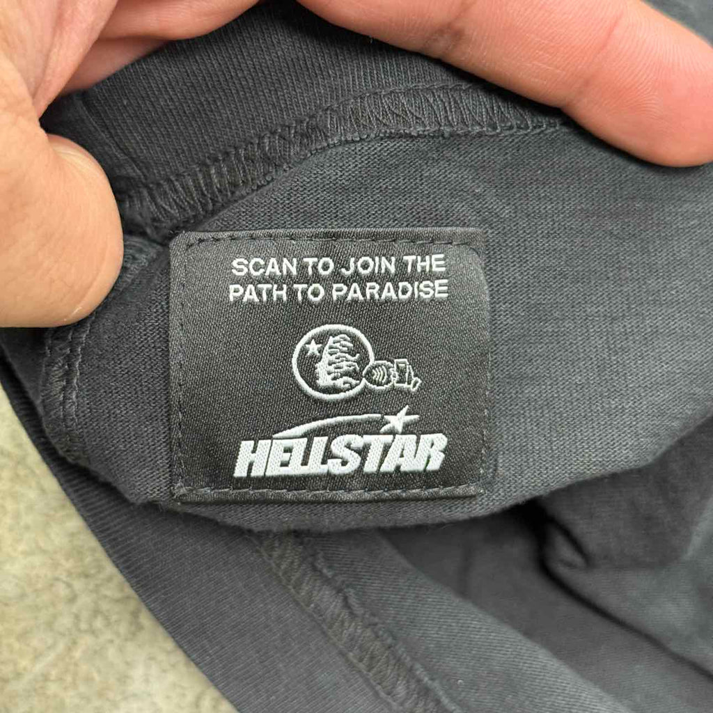 Hellstar T-Shirt "CLASSIC GEL GREEN" Black New Size S