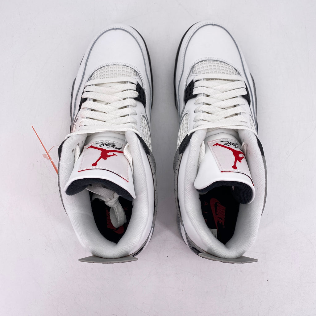 Air Jordan 4 Retro "White Cement" 2025 New Size 11