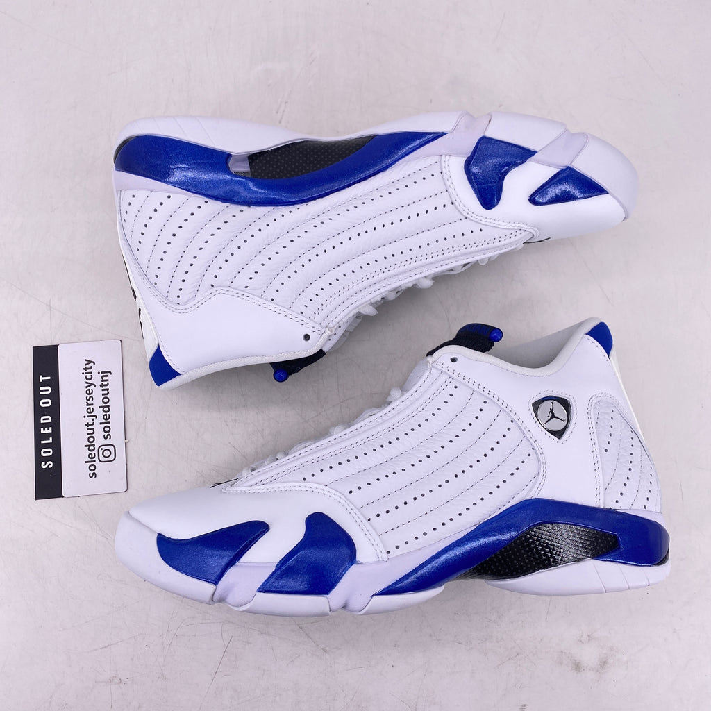 Air Jordan 14 Retro "White Hyper Royal" 2020 New Size 8