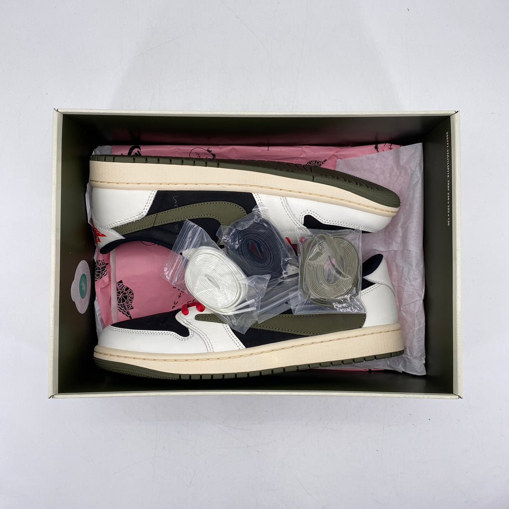 Air Jordan (W) 1 Low "Travis Scott Olive" 2023 New Size 11W