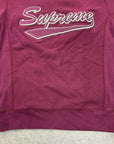 Supreme Crewneck Sweater "BRUSH SCRIPT" Maroon Used Size L