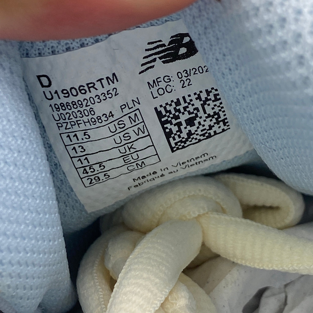 New Balance 1906r "Tyrese Maxey White Blue" 2025 New Size 11.5