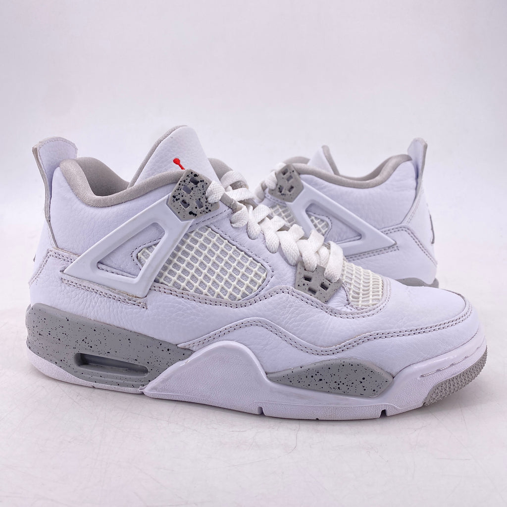 Air Jordan (GS) 4 Retro "White Oreo" 2021 Used Size 6Y