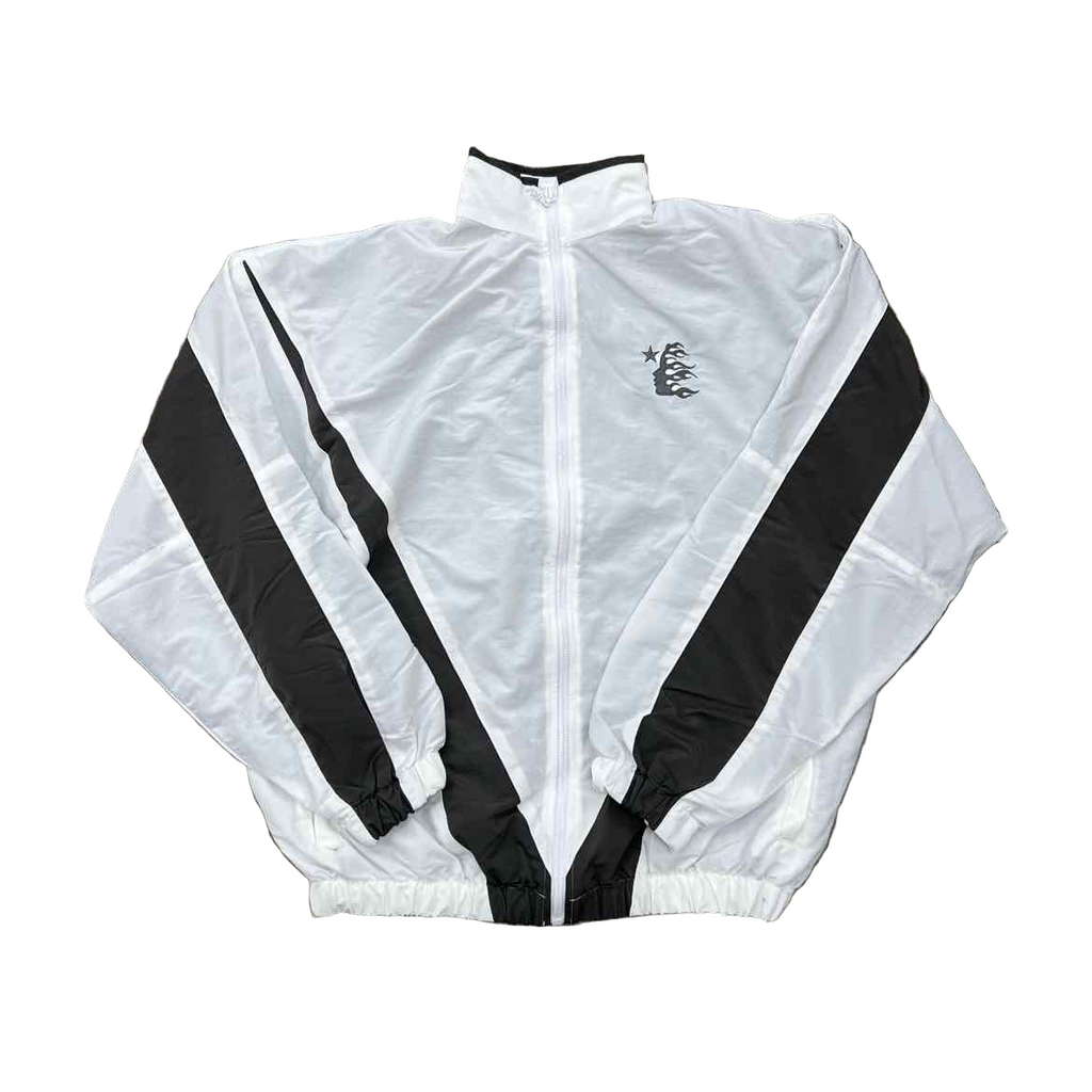 Hellstar Track Jacket "THRILLER" White New Size L
