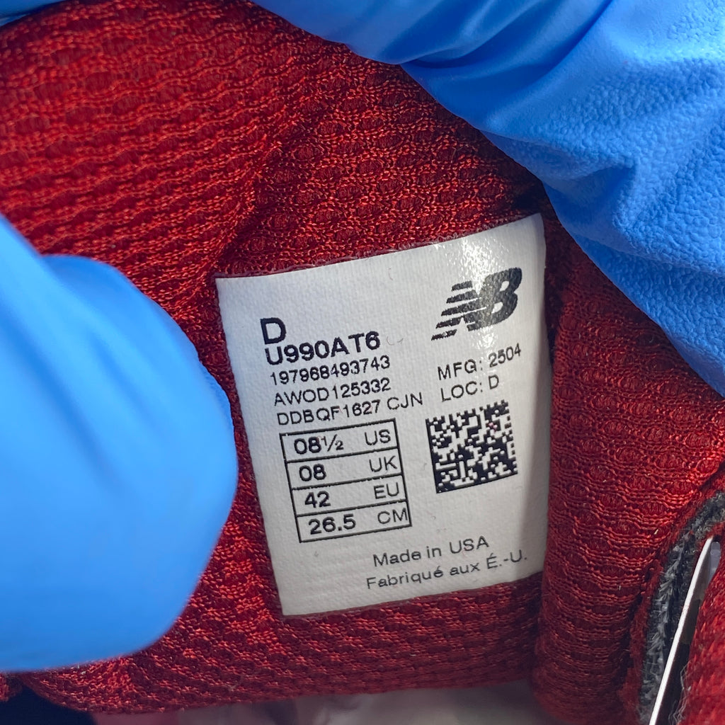 New Balance 990v6 "Action Bronson Ainozama" 2025 New Size 8.5