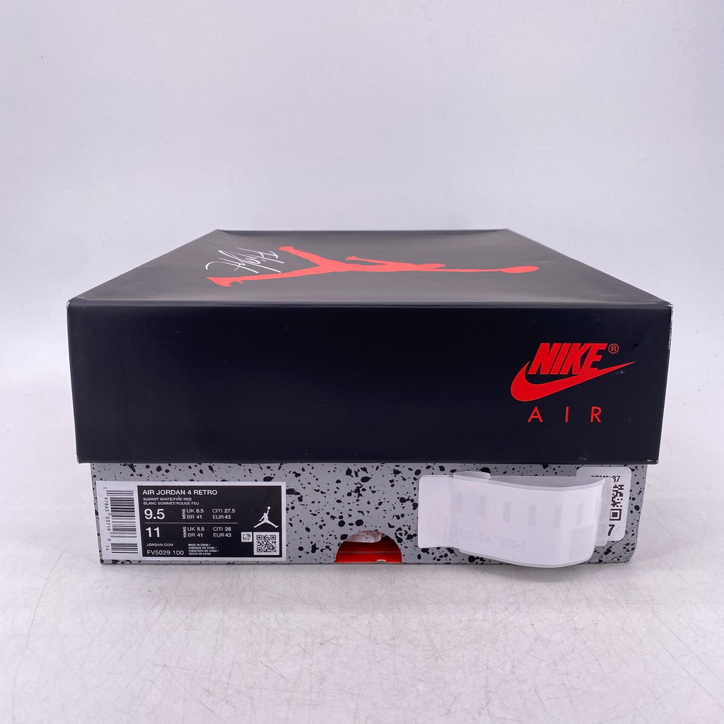 Air Jordan 4 Retro "White Cement" 2025 Used Size 9.5