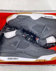 Air Jordan 4 Retro "Laser Black Gum" 2019 New Size 13