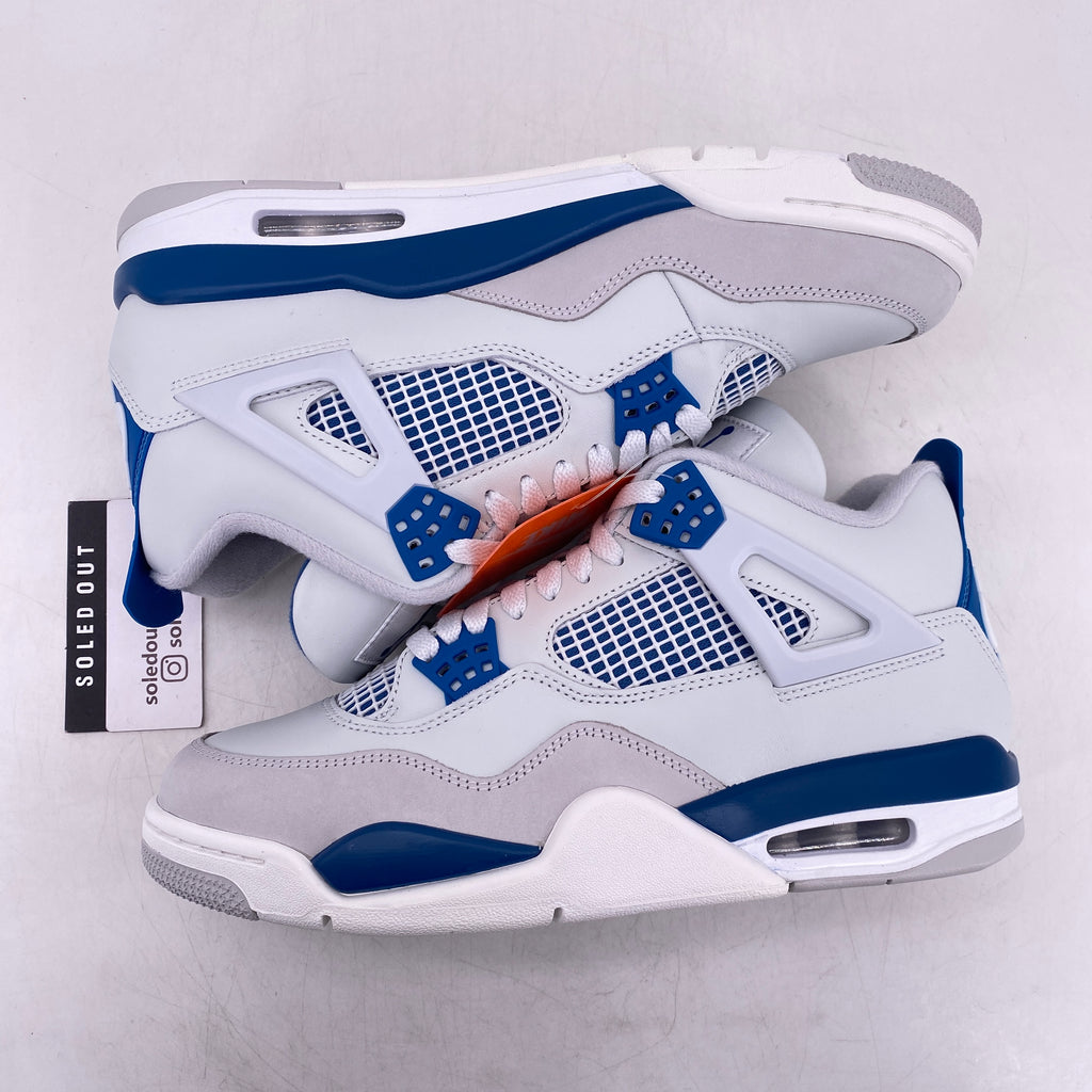 Air Jordan 4 Retro "Military Blue" 2024 New Size 10