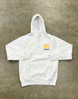 Palace Hoodie "PALACE X MCDONALDS" White New Size M